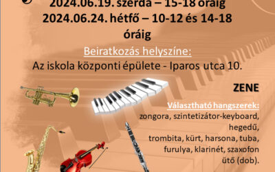 Beiratkozás a művészeti iskolába